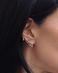 Aurora Diamond Drop Pierceless Cuff