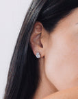 la Pera Stud 2 Carat