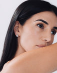 la Pera Stud 2 Carat