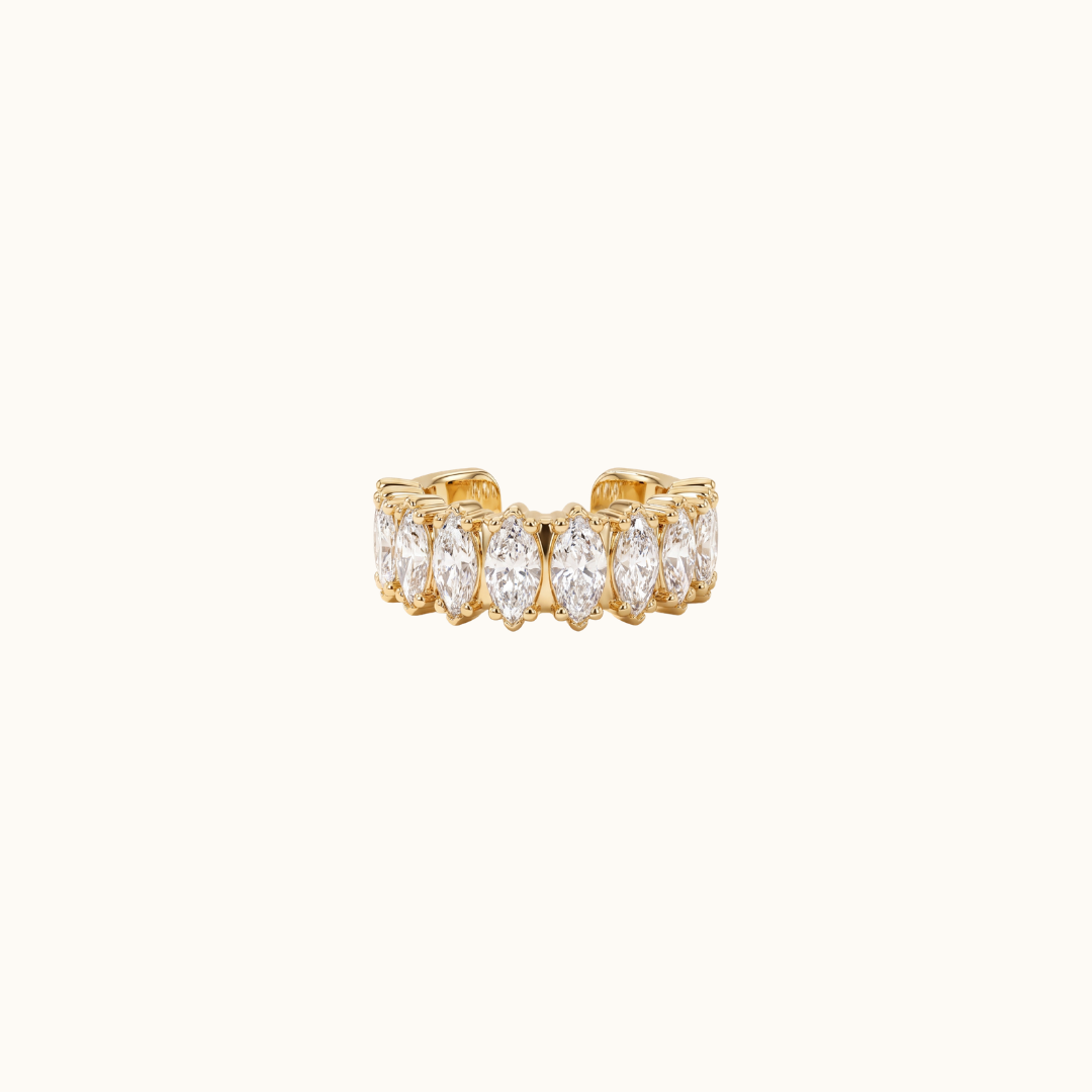 Marquise Graduated Diamond Cuff