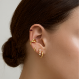 Luna Wave Pierceless Ear Cuff