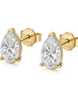 la Pera Stud 2 Carat