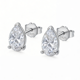 la Pera Stud 2 Carat