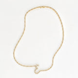 Signature Pavé Initial Necklace