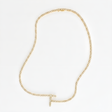 Signature Pavé Initial Necklace