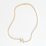 Signature Pavé Initial Necklace
