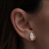 Marquise Diamond Stud 2 Carat