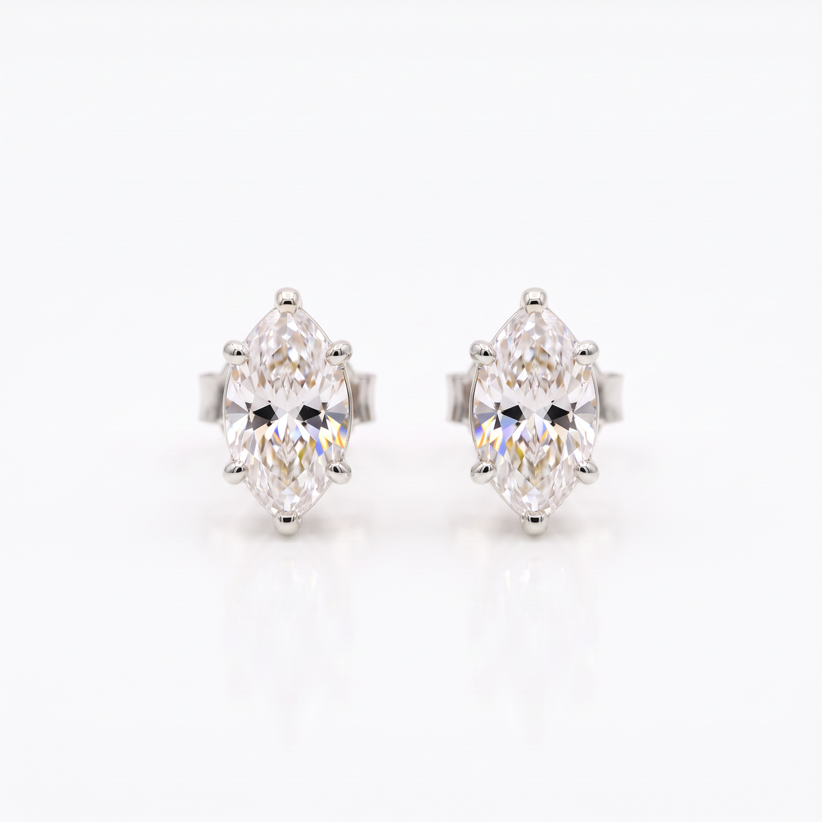Marquise Diamond Stud 2 Carat