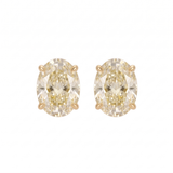 Luce Oval Stud 1 & 4 Carat