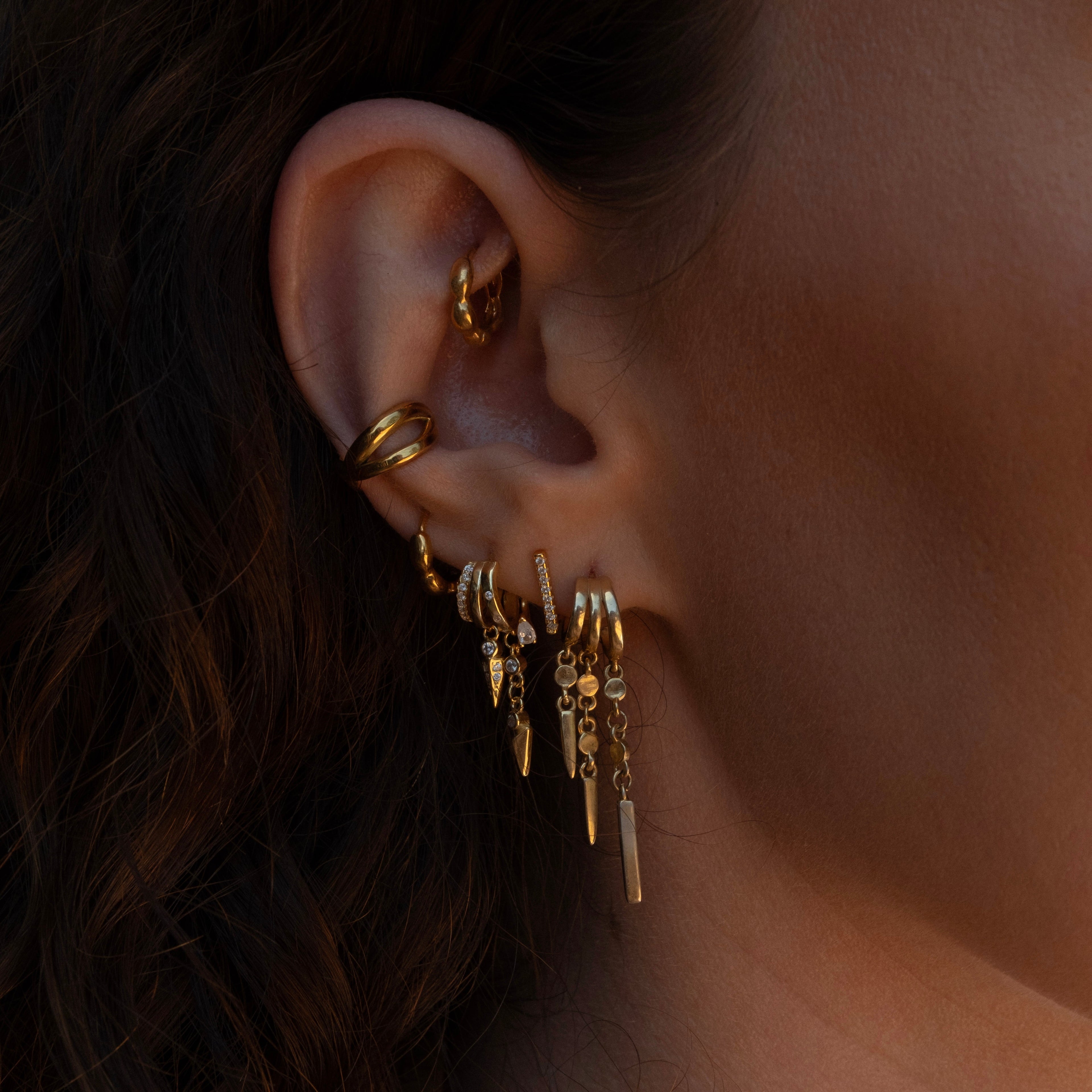 Aurum Illusion Earrings