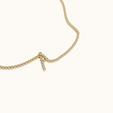 Signature Pavé Initial Bracelet