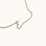 Signature Pavé Initial Bracelet