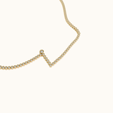 Signature Pavé Initial Bracelet