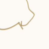 Signature Pavé Initial Bracelet