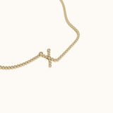 Signature Pavé Initial Bracelet