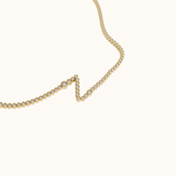 Signature Pavé Initial Bracelet