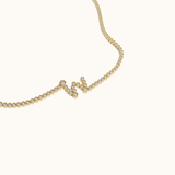 Signature Pavé Initial Bracelet