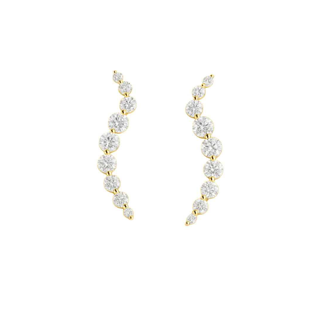 Celeste Curve Earrings
