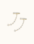 Cascade Pierceless Cuff Earrings
