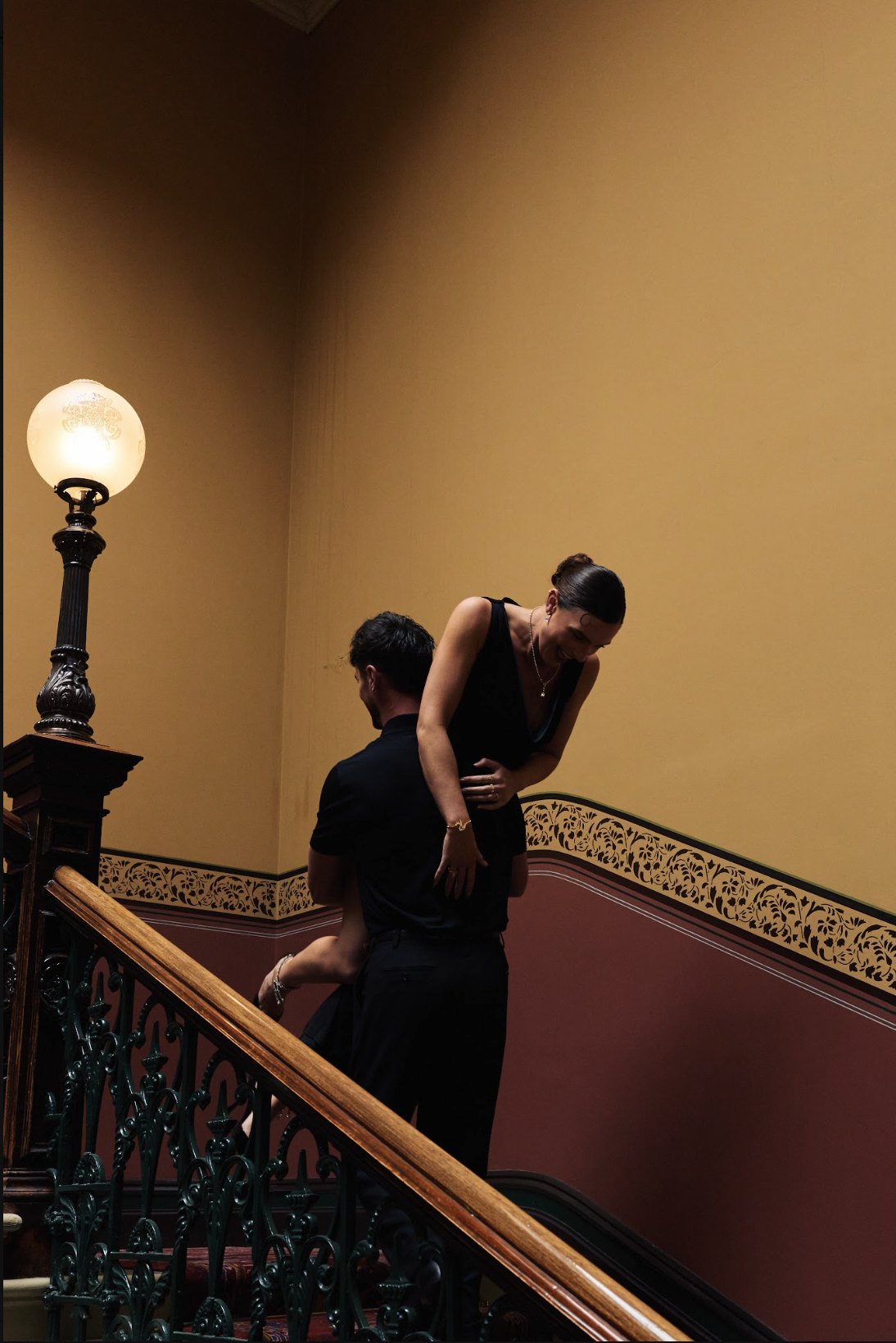 The night &mdash; the grand staircase